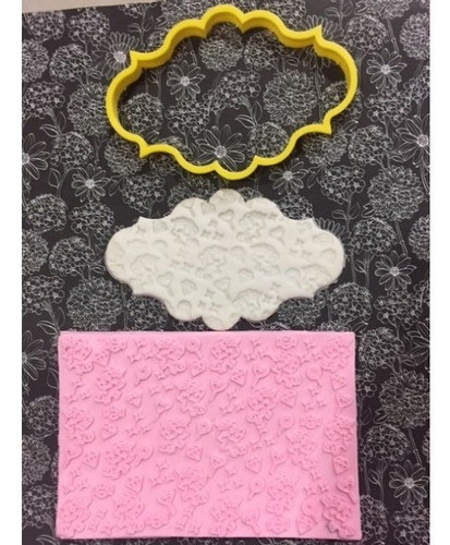 Molde De Silicone Textura De Unicórnio 0