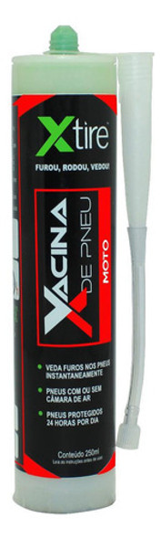 Vacina De Pneu Moto Xtire - Original, 250ml 0