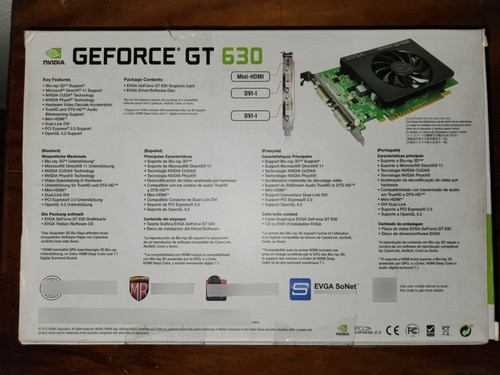 Tarjeta De Video Nvidia Geforce Gt630 1gb 1