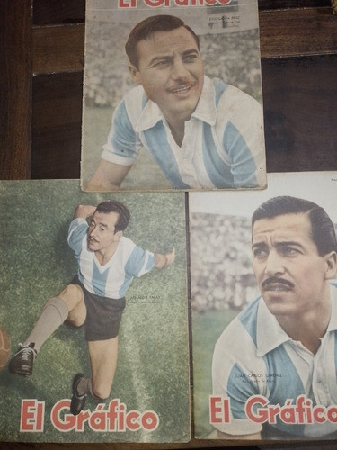 Lote De 3 Revista El Grafico *  Racing - Año 1953 0