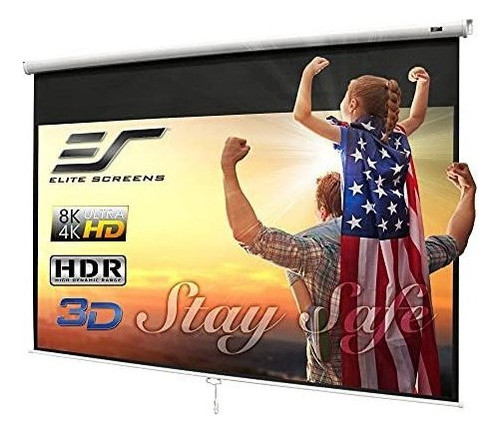 Elite Screens Manual B Pantalla De Proyeccion Manual Despleg 0