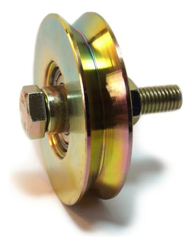 Rueda V60  Porton Corredizo , Acero Con Ruleman Calidad 0