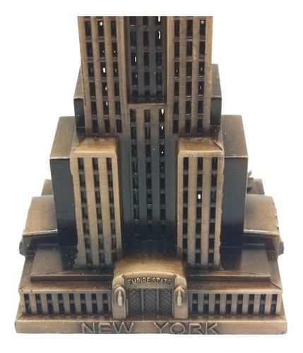 Apontador Empire State Building Predio Metal Coleção 1