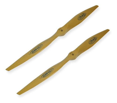 1pc 14x7inch Cw Propulsor Cnc Proceso Madera Prop Para Avión 1