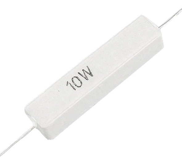 Resistencia Ceramica Cementada 10w 4.7 Ohms 4e7 4r7 X5 0