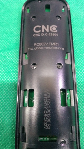 Control Remoto Tv Tcl Original Rc802v Fmr1,con Mic. 1