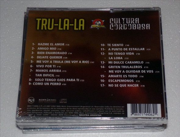 Tru-la-la Trulala Cultura Cordobesa Cd Sellado / Kktus 1