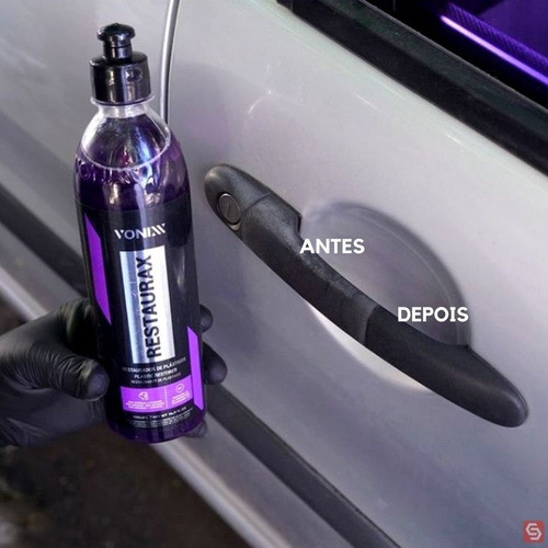 Shampoo Para Lavagem Automotiva + Restaurax Vonixx 1