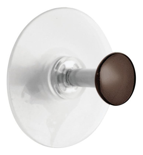 Interdesign Gia Baño Ducha Plástico Ventosa Succión Gancho P 1