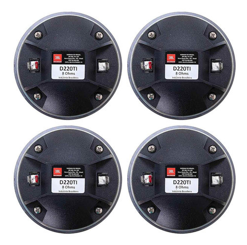 Kit 4 Driver Jbl Selenium D220ti Trio 180w D 220 Ti Titanio 0