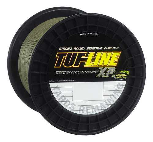 Línea De Pesca Trenzada Tuf-line Xp De 300 Yardas 1