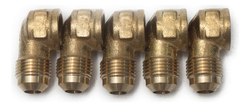 Generico 45 Grados Flare Flare Tubo De Codo De 90 Grados De 0