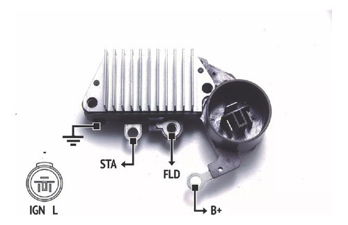 Regulador De Voltaje Alternador T.nipondenso Rnn 001370 0