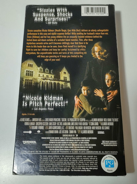The Others Nicole Kidman Vhs Video Casete Ed Usa 1