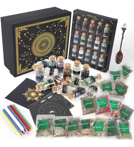 Kit De Suministros De Brujería Caja De Herramientas De Bruja 1