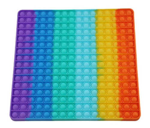 Pop It Juego Anti Estrés Multicolor Gigante 30x30cm 0