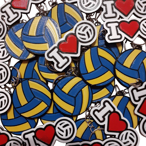 50 Souvenirs Llaveros Imanes Colgantes De Pelotas De Voley 0
