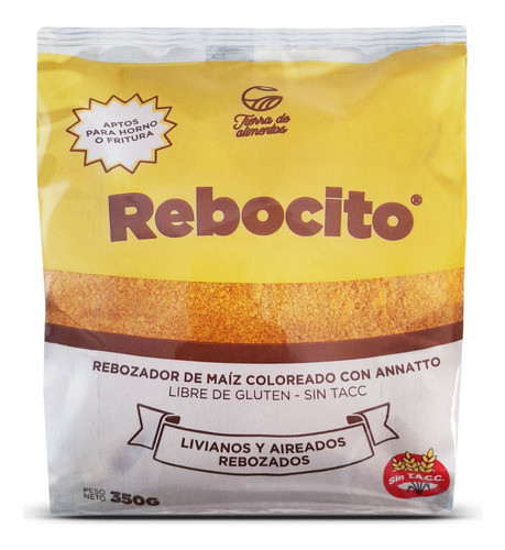 Rebozador Maiz Tierra De Alimentos Sin Tacc 350gr Pack X3 1