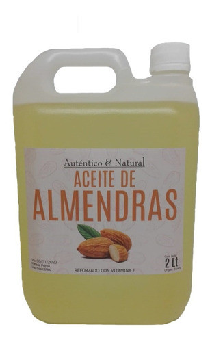 Aceite De Almendras Dulces Con Vitamina E X 100 Ml En Once. 1