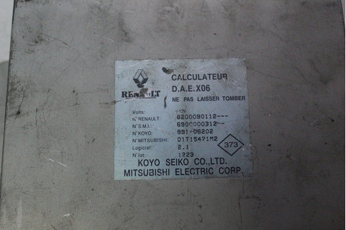 Ordenador Direccion Electrica Renault Twingo 44958 Cm-074 0