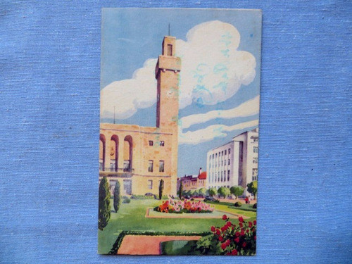 Tarjeta Postal Mar Del Plata 1949 Casa Rey 0