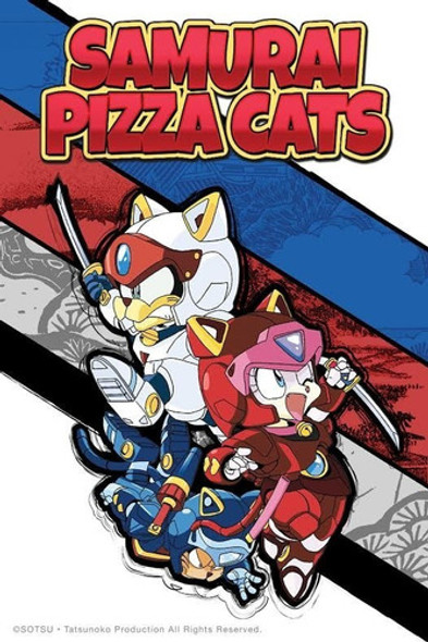 Samurai Pizza Cats / Los Gatos Samurai [4 Dvds] 0