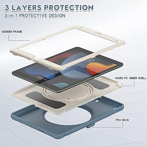 Estuche Oribox Defender Para iPad 7th Y iPad 8th Y iPad 9th 1