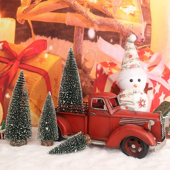 Mini Árbol Navidad Artificial Pack Xx 4 Unidades Loyudeqiu 1