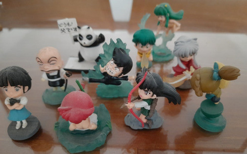 Figuras Anime Serie Inuyasha  Lote X10  7cm. Impecables 1