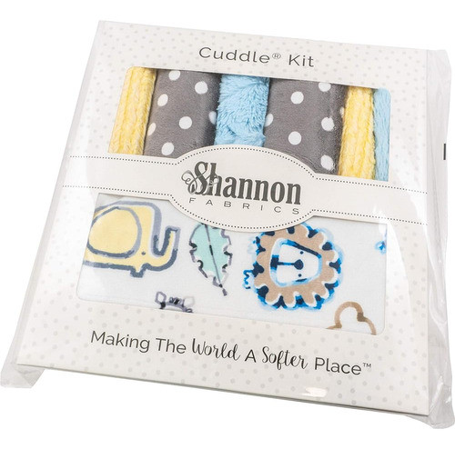 Shannon Tejidos Shannon Minky Cuddle Kit Pequeñitos León Alr 1