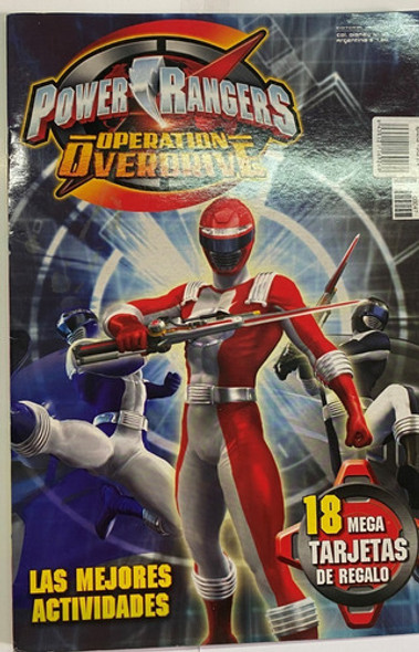 Power Rangers, Las Mejores Actividades Con 18 Tarjetas, C8 0