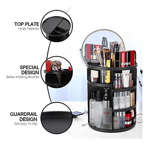 Syntus 360 Organizador De Maquillaje Giratorio, Soporte Gira 1