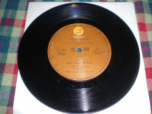 Sylvester James / Yo (que Nada Tengo) 7pul Ind.arg 1979 0