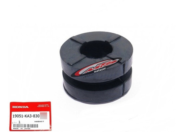 Goma Sujeta Radiador Original Honda Trx 250 350 400 Moto Sur 0