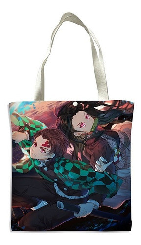 Tote Bag Bolso Bolsa Mandados Kimetsu No Yaiba Anime Manga N 0