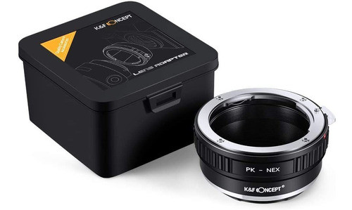 Adaptador De Lentes Pk K A Sony Alpha Nex E-mount 0