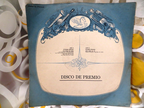Disco De Premio, Ottorino Respighi Y Richard Strauss Selecci 0