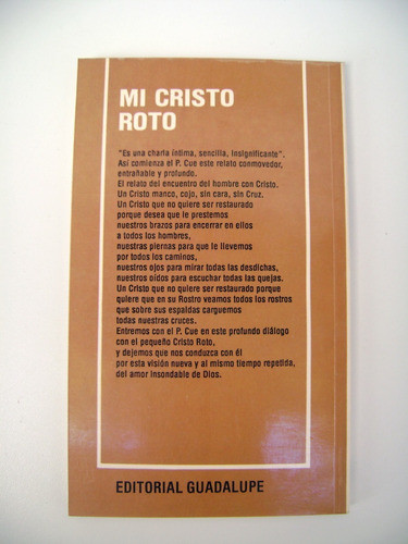 Mi Cristo Roto Ramon Cue Guadalupe Usado Papel Excelen Boedo 1