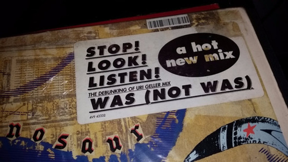 Was (not Was) Walk The Dinosaur Vinilo Maxi Usa Promo 0