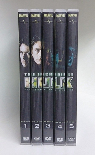 Box O Incrível Hulk (1977) 1ª À 5ª Temporada - Completo 1