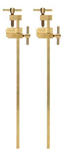 Abrazaderas Pequeñas Kakuri Japonesas, Set 2un De 155mm-gold 0