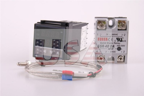 Sistema Controlador De Temperatura Digital Pid Rex-c100 Alar 0