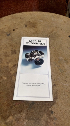 Manual Instrucciones Camara De Fotos Minolta 110 Zoom Slr 0