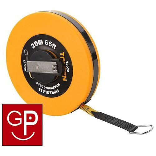 Cinta Métrica / Pulgadas De Fibra 30m Tolsen 35022 G P 1