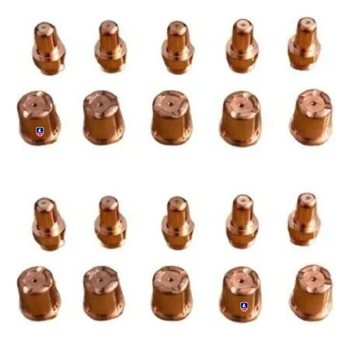 Consumibles Plasma Cebora Cb70 Tobera Y Electrodo Cortos 0