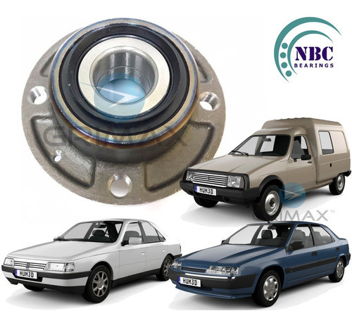 Maza De Rueda Nbc Trasera Peugeot 405 - Tgb12894 0