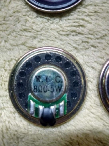 Mini Altavoz Speakres 8 Ohm 0.5w 26 Mm Parlantes Juguetes 1