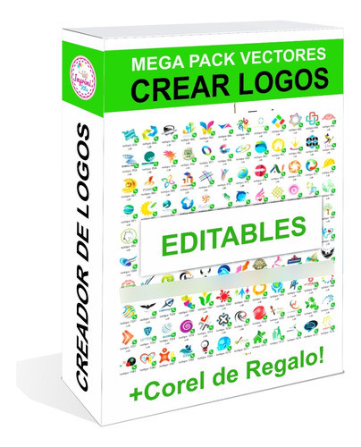 Pack 1000 Vectores Logos Premium Crear Diseñar Marcas Editar 0