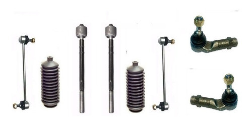 Kit  Bieletas + Precap + Extremos + Fuelles Fiesta Max 0