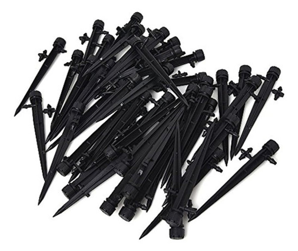 Elishine 50 Piezas 360 Grados Flujo De Agua Ajustable Riego 0